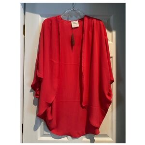 NWT Style Rack coral sheer cardigan - Size Medium